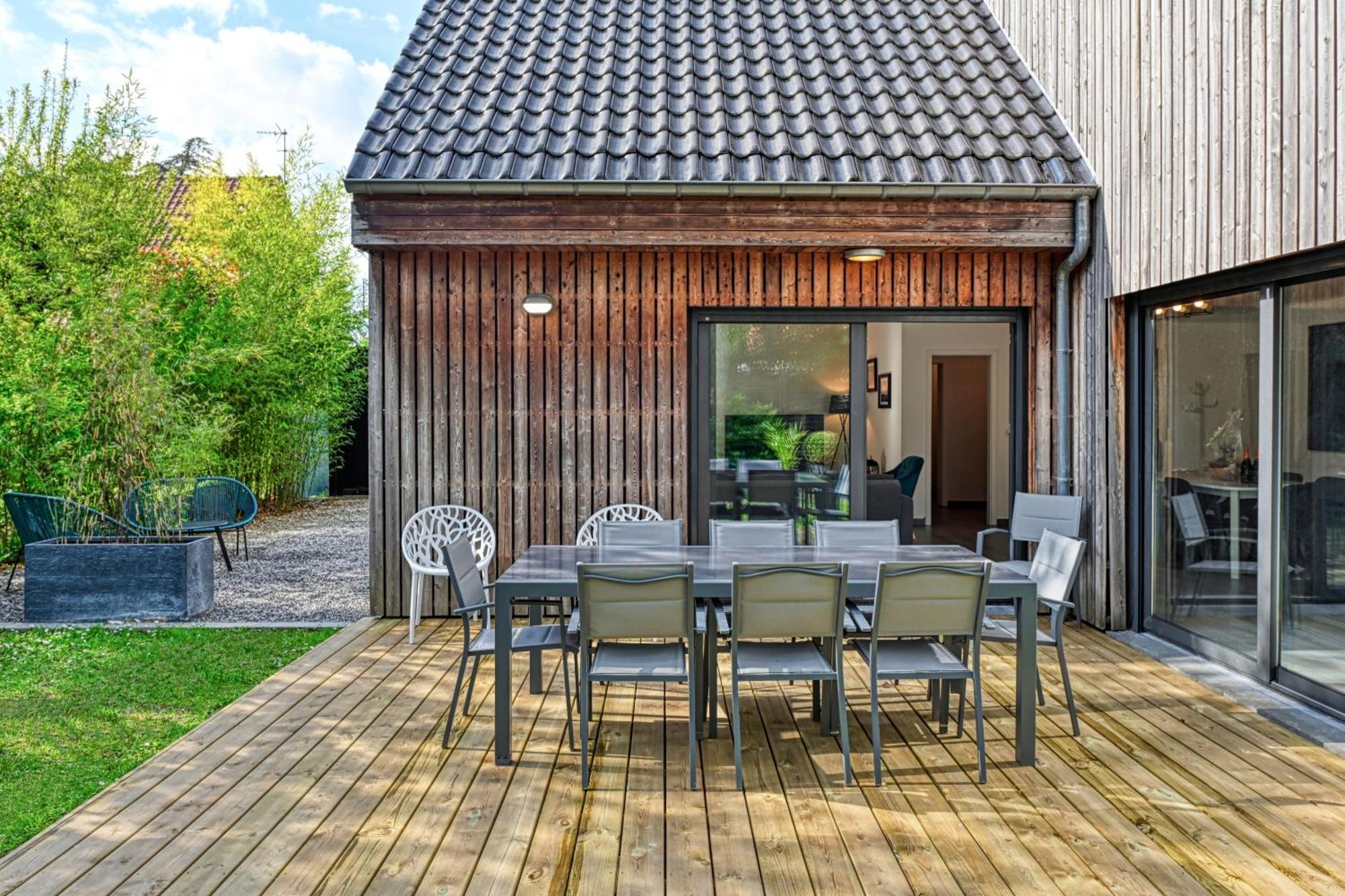 Villa Contemporaine 7 Minutes Du Centre De Lille 马尔康巴勒尔 外观 照片